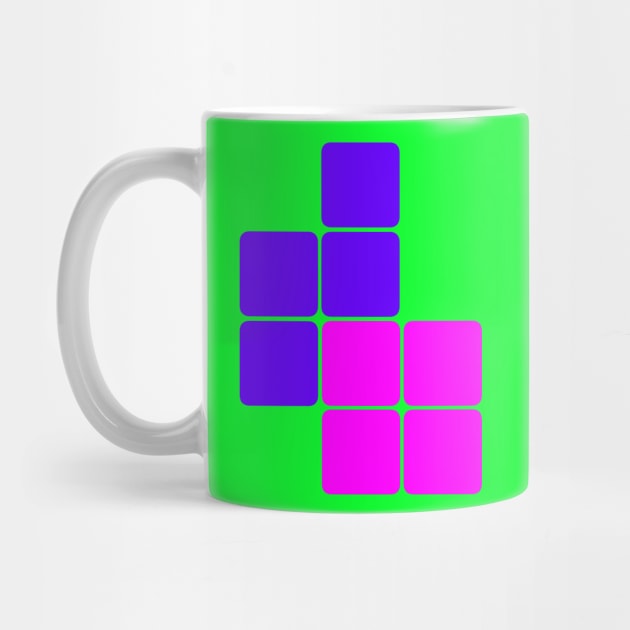 Tetris Pink Purple by BITLY